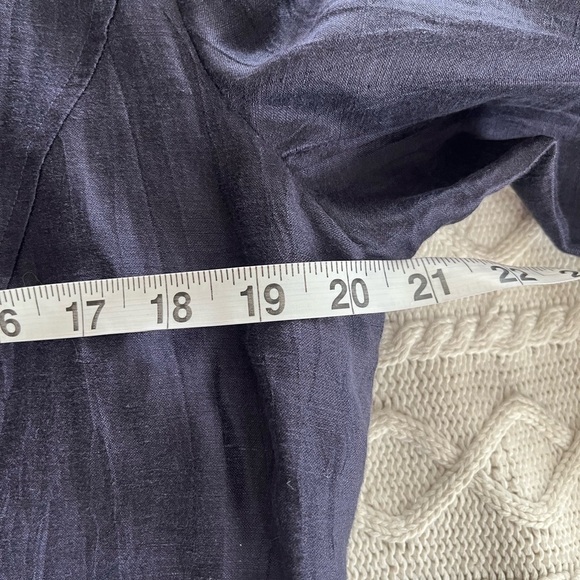 Jones New York Button Down Linen Blouse Women’s size 12 - Picture 15 of 16